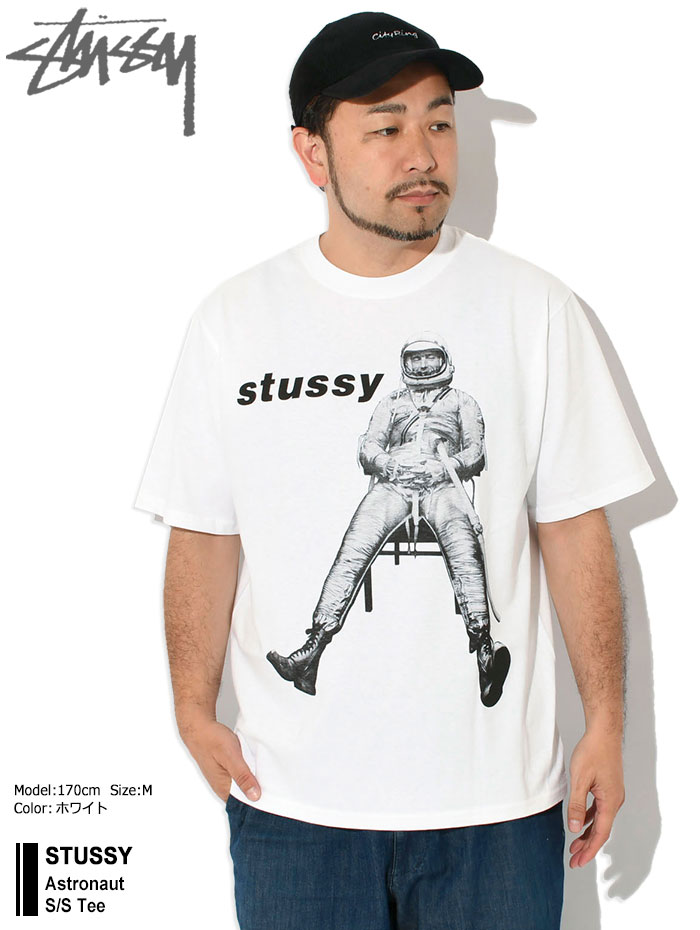 STUSSY ステューシー Tシャツ 半袖 メンズ Astronaut ( stussy