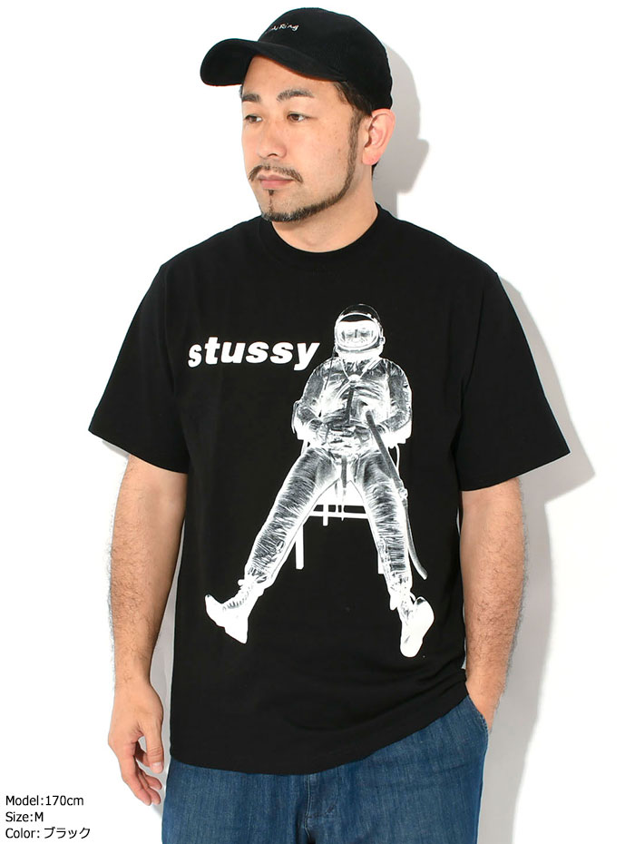 ★STUSSY★ASTRONAUT T-SHIRT 半袖Tシャツ★ STUSSY ステューシー Tシャツ 半袖 メンズ Astronaut ( stussy
