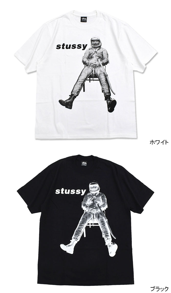 ★25SS 大人気★STUSSY ASTRONAUT TEE Stussy Astronaut Tee Black Men's - SS25 - US