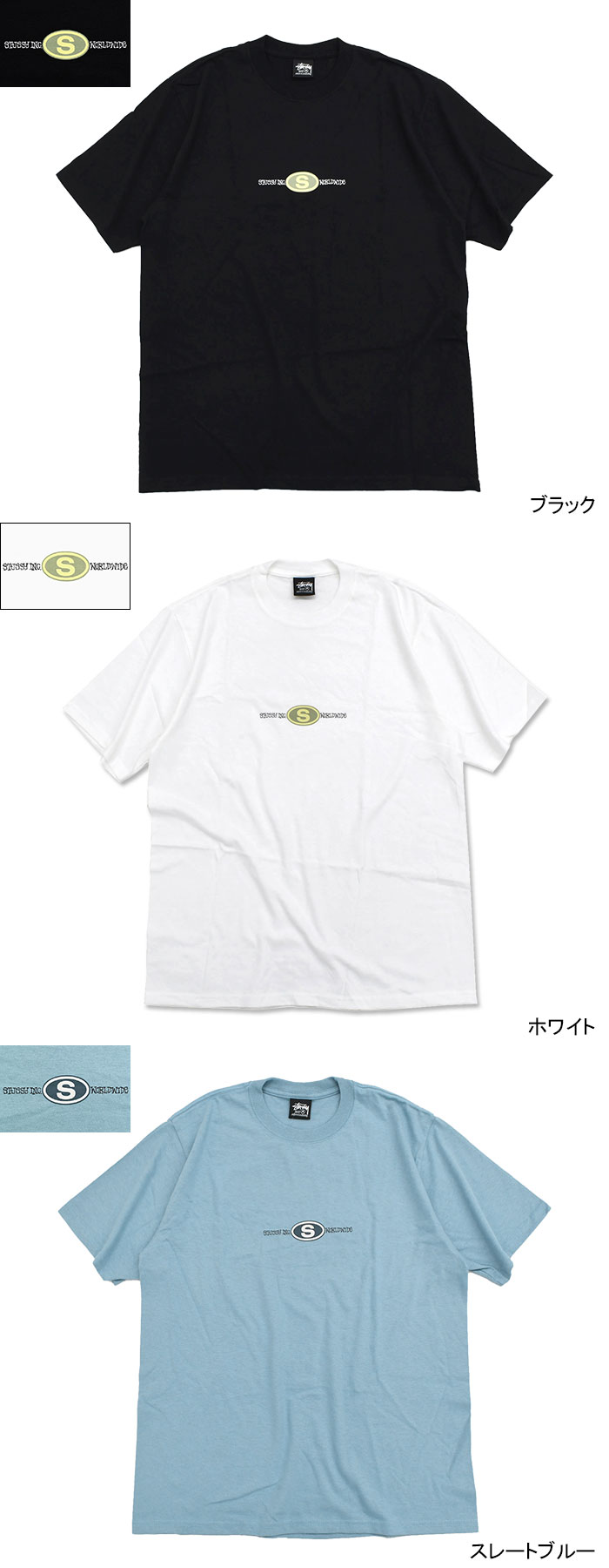 STUSSYステューシーのTシャツ Worldwide Dot03