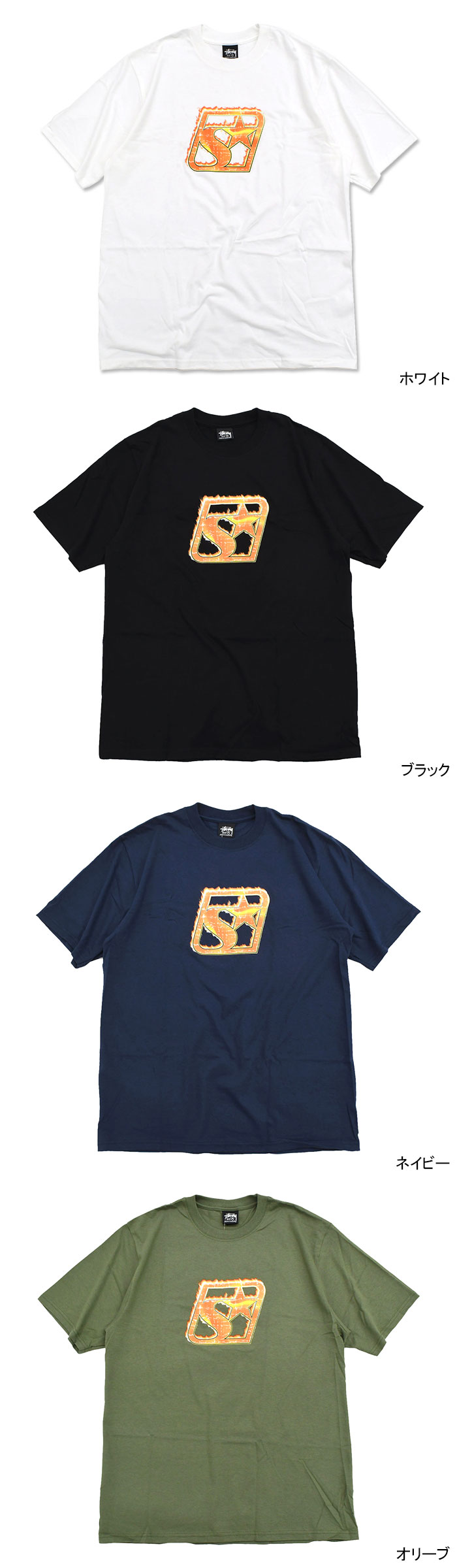 STUSSYステューシーのTシャツ Blaze03