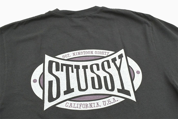 STUSSYステューシーのTシャツ Champion Oval Pigment Dyed08