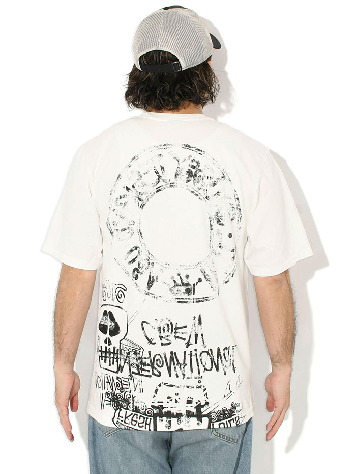 STUSSY（ステューシー） Tシャツ 半袖 メンズ Skulls Pigment Dyed