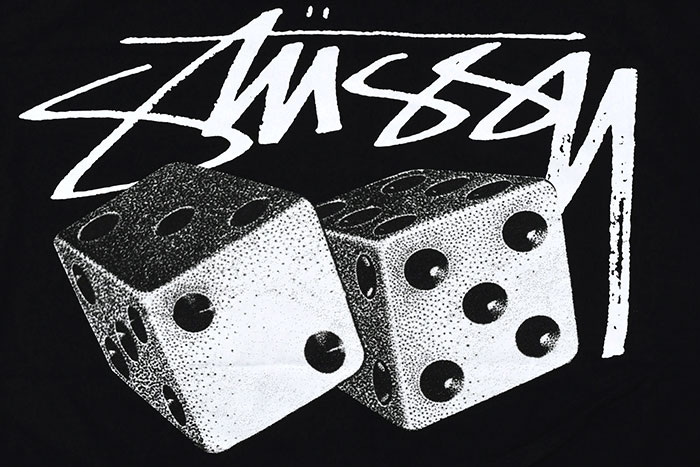 STUSSYステューシーのTシャツ Tall Dice09