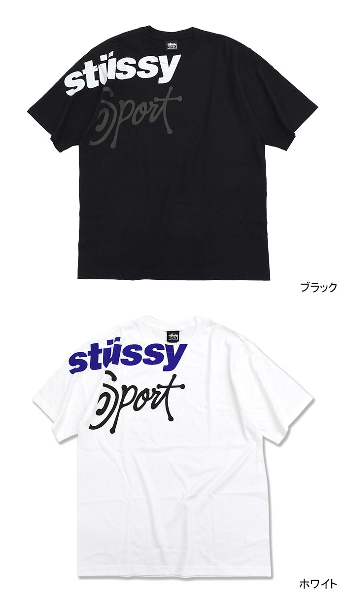 STUSSY（ステューシー） Tシャツ 半袖 メンズ Stussy Sport ( stussy