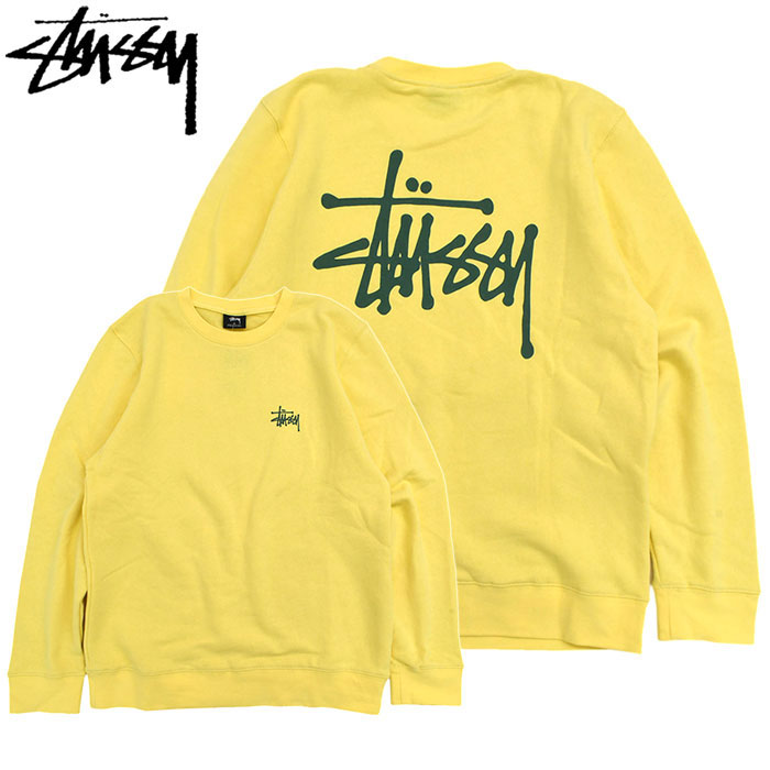 ステューシー トレーナー STUSSY メンズ 17SP Basic Stussy ( stussy