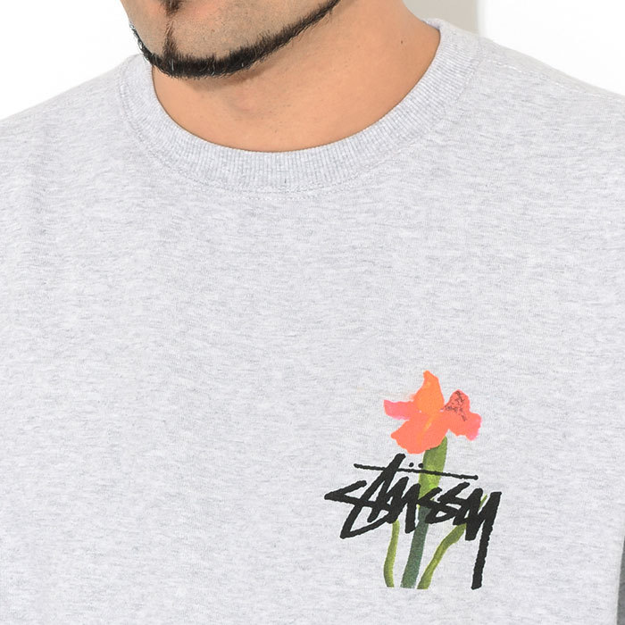 ステューシー トレーナー STUSSY メンズ Water Flowers ( stussy sweat スウェット トップス 1914633  USAモデル 正規 )