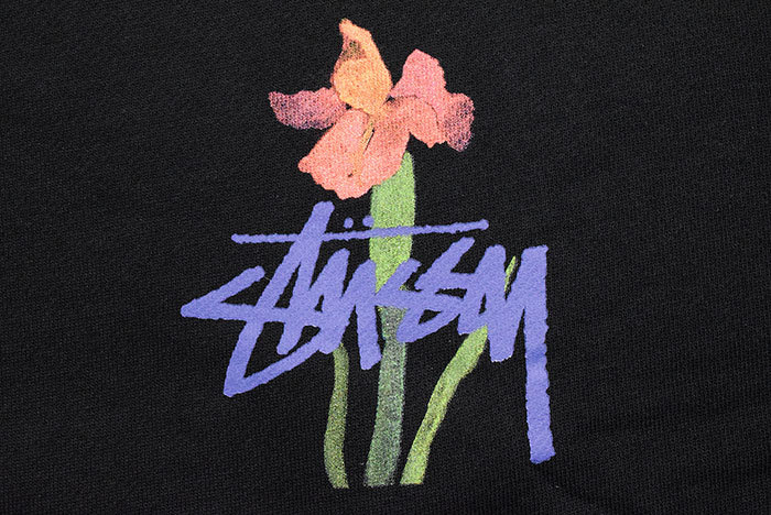 STUSSY ステューシー トレーナー メンズ Water Flowers ( stussy