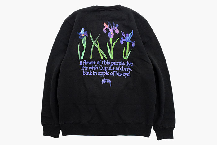 ステューシー トレーナー STUSSY メンズ Water Flowers ( stussy sweat