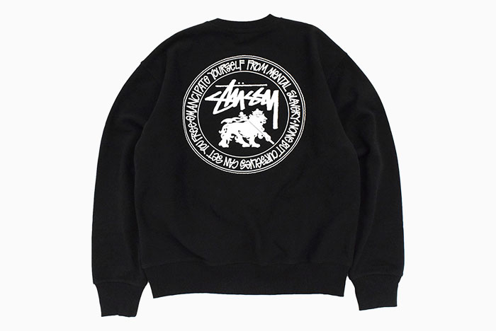 STUSSY ステューシー スウェットパーカートップス ロゴ プル