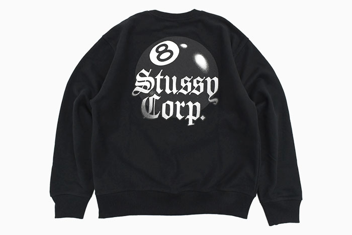 ステューシー トレーナー STUSSY メンズ 8 Ball Corp. ( stussy sweat スウェット トップス 男性用 1914868  USAモデル 正規 )