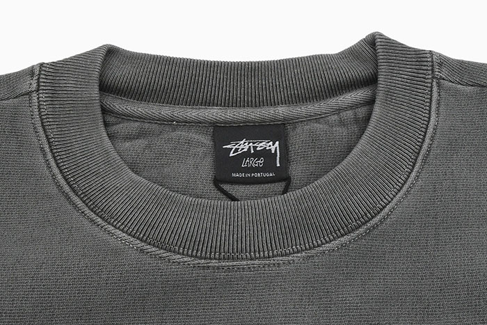 STUSSYステューシーのトレーナー Jumbo Pigment Dyed Sweat04