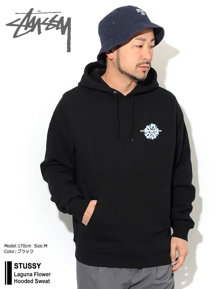 ステューシー プルオーバー パーカー STUSSY メンズ Laguna Flower