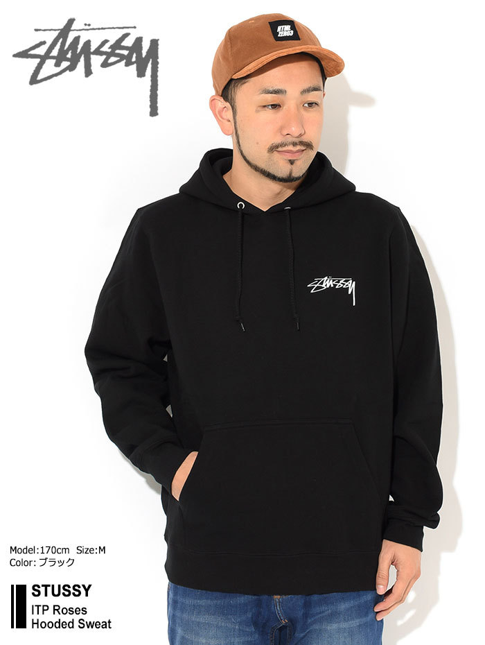 Lサイズ Itp roses】STUSSY ステューシーパーカー フラワー-