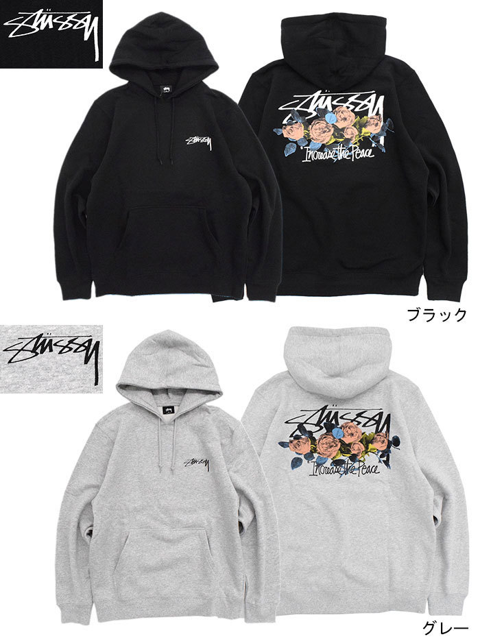 ステューシー プルオーバー パーカー STUSSY メンズ ITP Roses