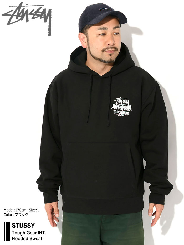 STUSSY（ステューシー） パーカー プルオーバー メンズ Tough Gear INT
