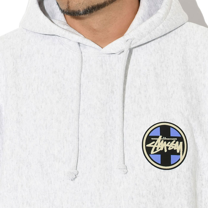STUSSY（ステューシー） パーカー プルオーバー メンズ Cross Dot
