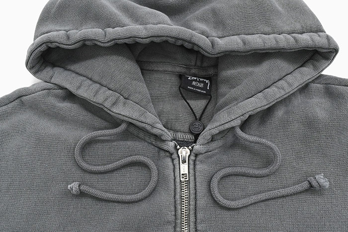 STUSSYステューシーのパーカー Jumbo Pigment Dyed Full Zip Hooded Sweat04