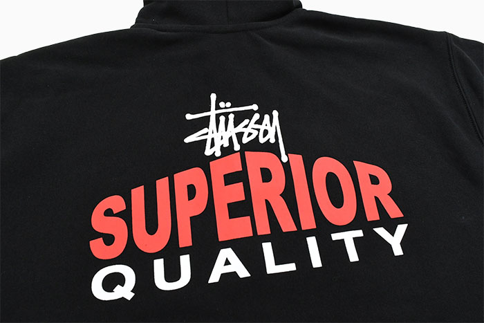 STUSSYステューシーのパーカー Superior Quality Full Zip Hooded Sweat09