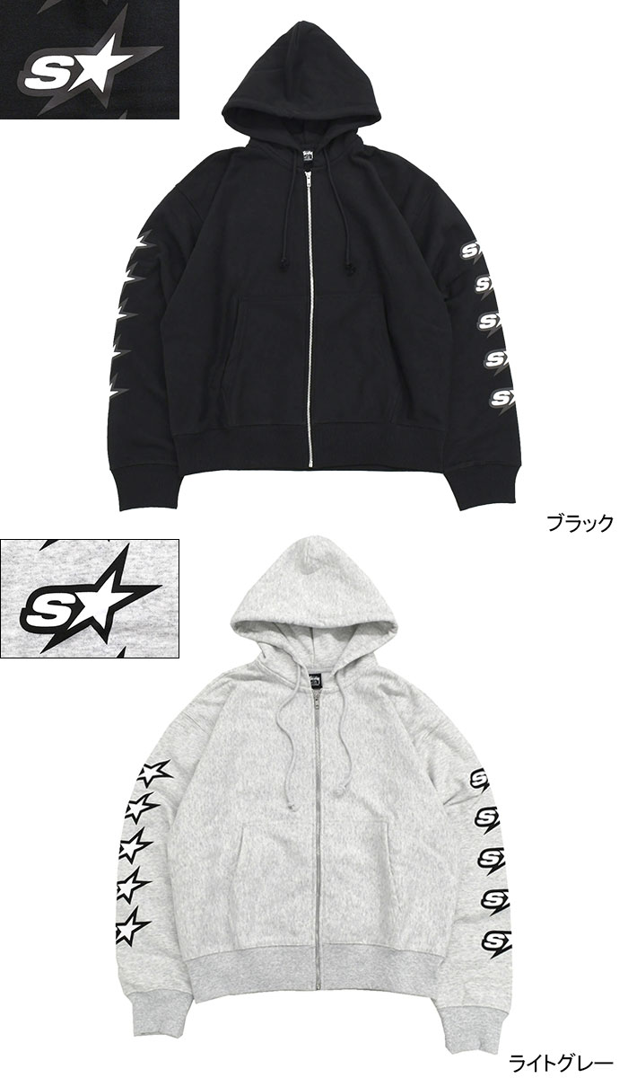 STUSSYステューシーのパーカー Speedway Full Zip Hooded Sweat04