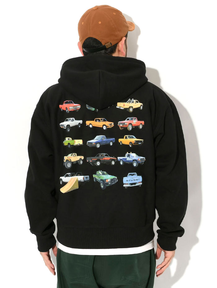 STUSSY ステューシー パーカー ジップアップ メンズ Pickup