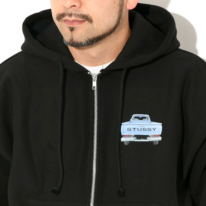 STUSSY ステューシー パーカー ジップアップ メンズ Pickup
