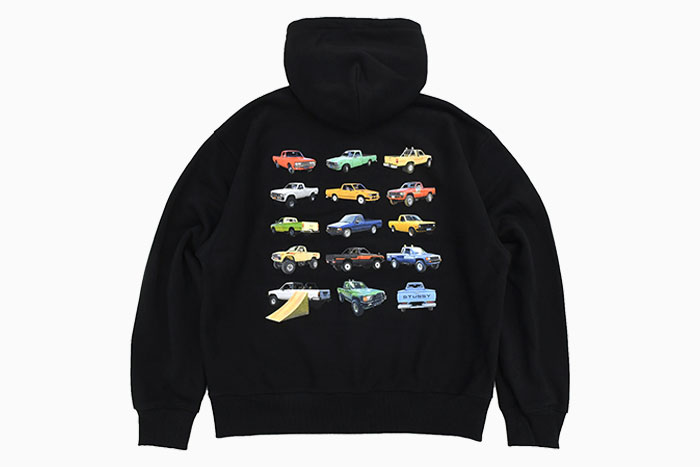 STUSSYステューシーのパーカー Pickup Full Zip Hooded Sweat08