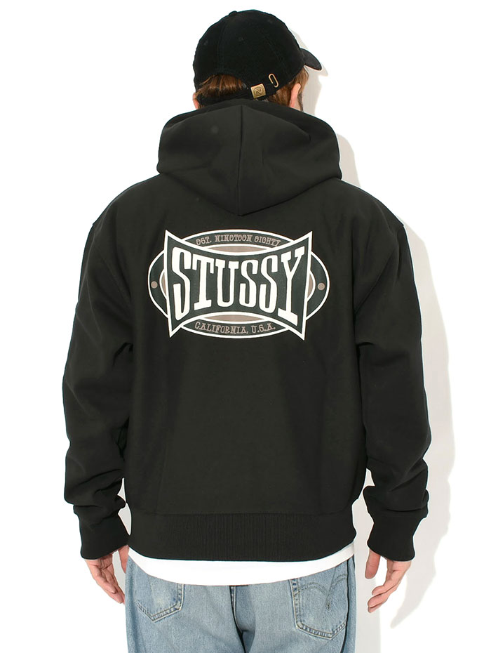 Stussyジップパーカー STUSSY（ステューシー） パーカー ジップアップ メンズ Champion Oval