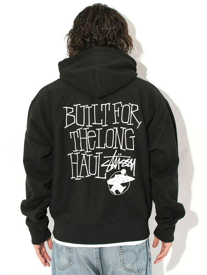 STUSSY（ステューシー） パーカー ジップアップ メンズ Long Haul