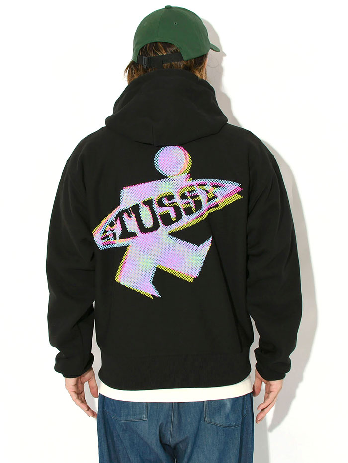 R*o様 正規品STUSSY ジップアップフーディー パーカー STUSSY（ステューシー） パーカー ジップアップ メンズ Dot Surf