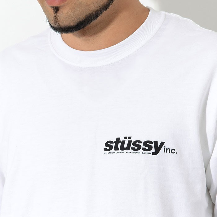 STUSSY ステューシー Tシャツ 長袖 メンズ Italic ( stussy tee