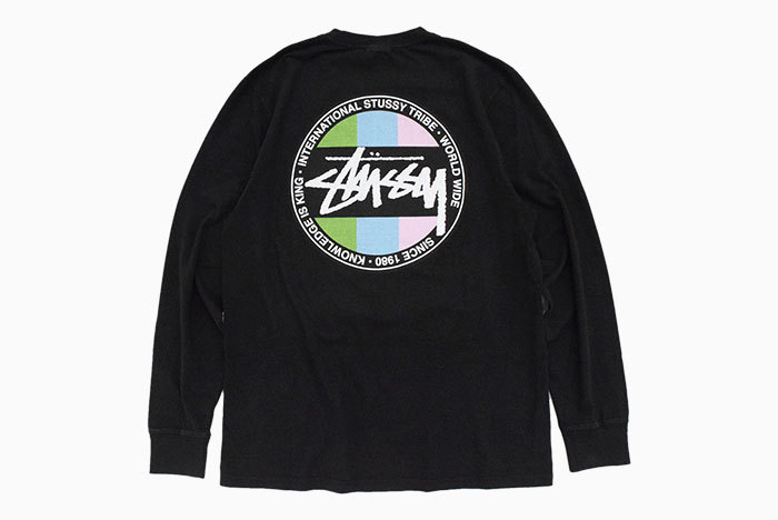 STUSSY（ステューシー） Tシャツ 長袖 メンズ Classic Dot Pigment