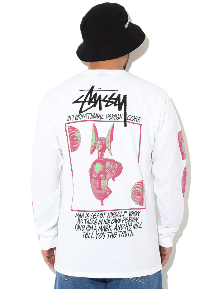 STUSSY ステューシー Tシャツ 長袖 メンズ & レディース Masked