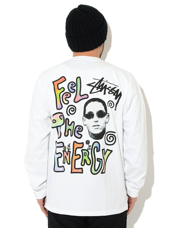 ステューシー ロンT Tシャツ 長袖 STUSSY メンズ & レディース Energy ( stussy tee カットソー 1994740  USAモデル 正規 )