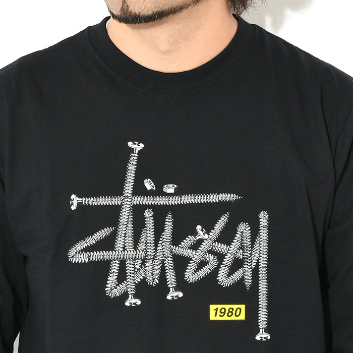 STUSSYロンT STUSSY ステューシー Tシャツ ロンT LEAVES LS CREW 1140110
