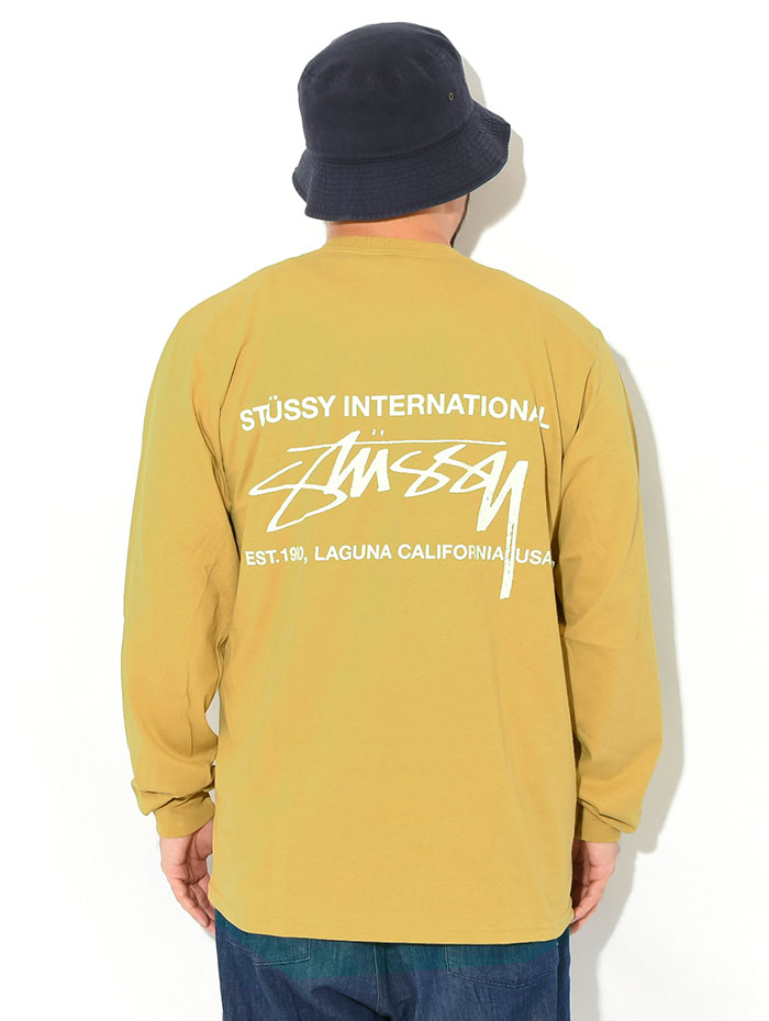STUSSY（ステューシー） ロンT Tシャツ 長袖 メンズ Smooth INT