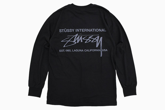 STUSSY（ステューシー） ロンT Tシャツ 長袖 メンズ Smooth INT
