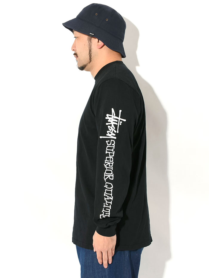 STUSSY ステューシー ロンT Tシャツ 長袖 メンズ Superior