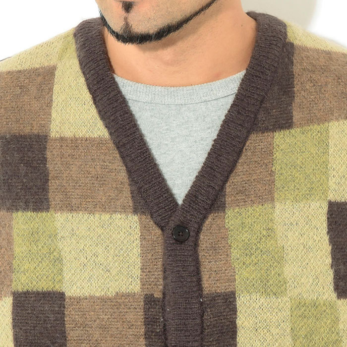 STUSSY ステューシー ベスト メンズ & レディース Wobbly Check STUSSY ステューシー ベスト メンズ & レディース Wobbly Check