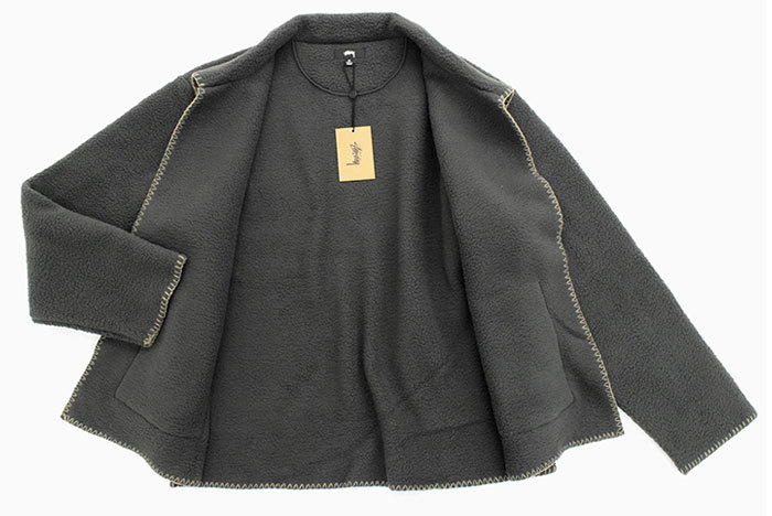 STUSSYステューシーのジャケット Woodsy Blanket Stitch Fleece09