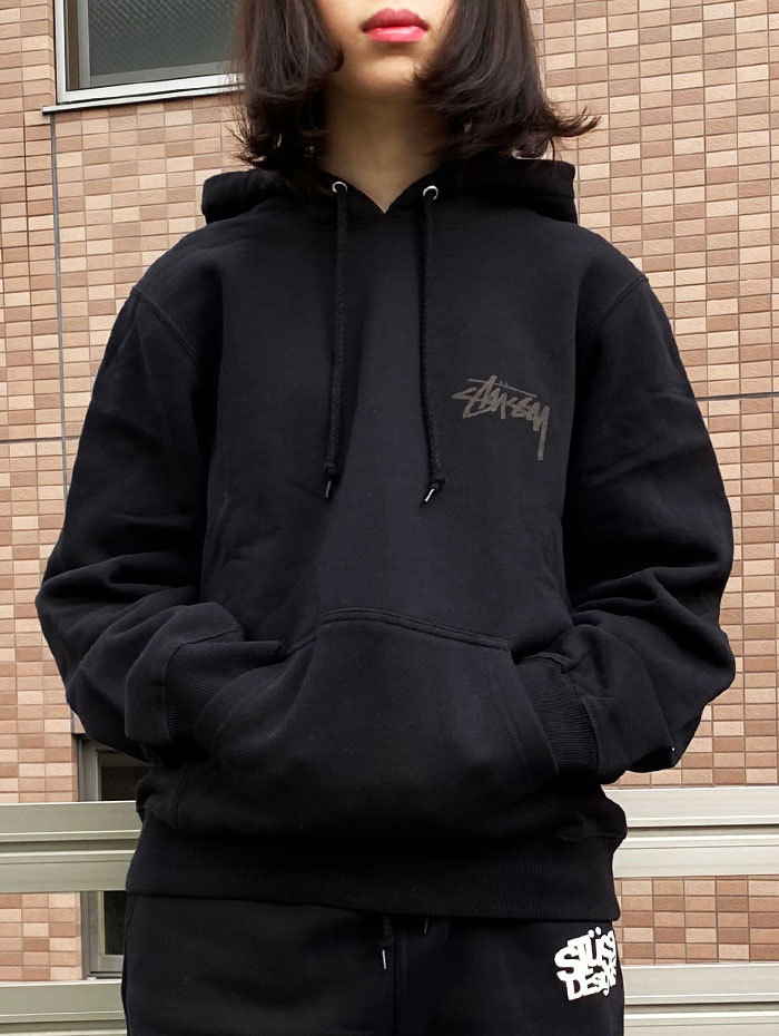 ステューシーウィメン ステューシー プルオーバー パーカー STUSSY
