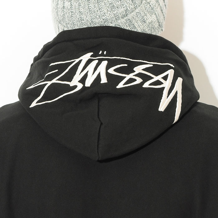 STUSSY ステューシー パーカー プルオーバー メンズ Back Hood