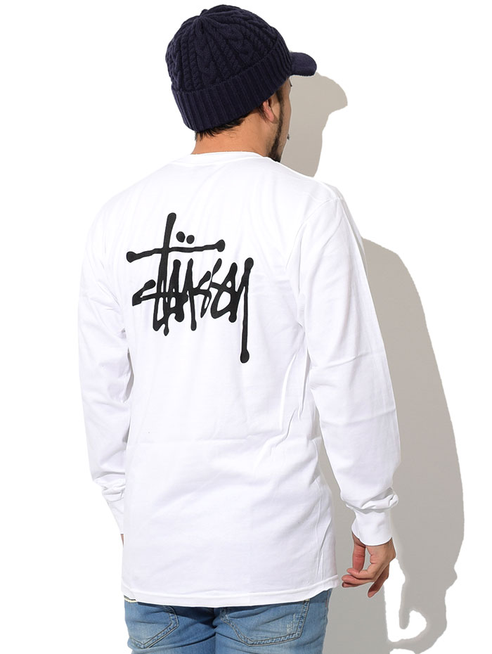 ステューシー ロンT Tシャツ 長袖 STUSSY メンズ Basic Stussy ( tee T