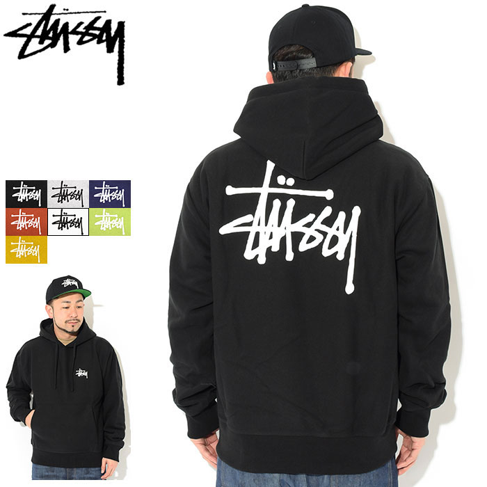 ステューシー パーカー ジップアップ STUSSY メンズ & レディース Basic Stussy ( full zip hooded sweat  1974762 1974649 USAモデル 正規 )