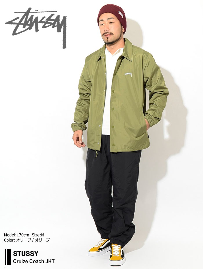 ステューシー ジャケット STUSSY メンズ Cruize Coach ( stussy JKT 