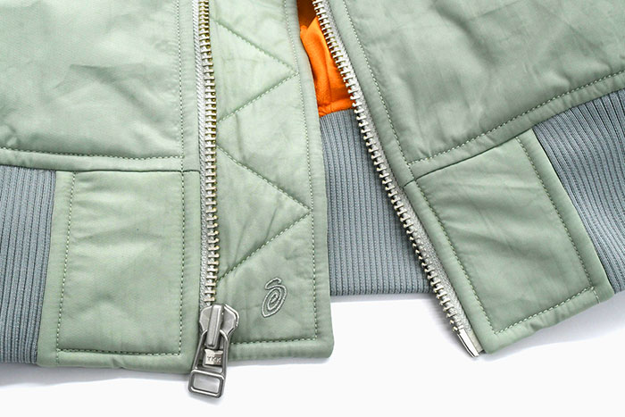 STUSSYステューシーのジャケット Dyed Nylon Bomber11