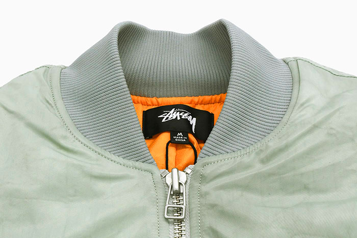 STUSSYステューシーのジャケット Dyed Nylon Bomber07