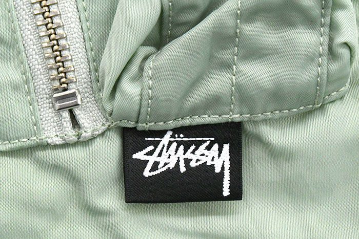 STUSSYステューシーのジャケット Dyed Nylon Bomber09