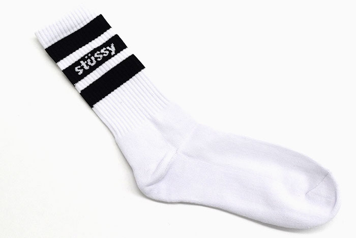STUSSY ステューシー ソックス メンズ Stripe ( stussy crew