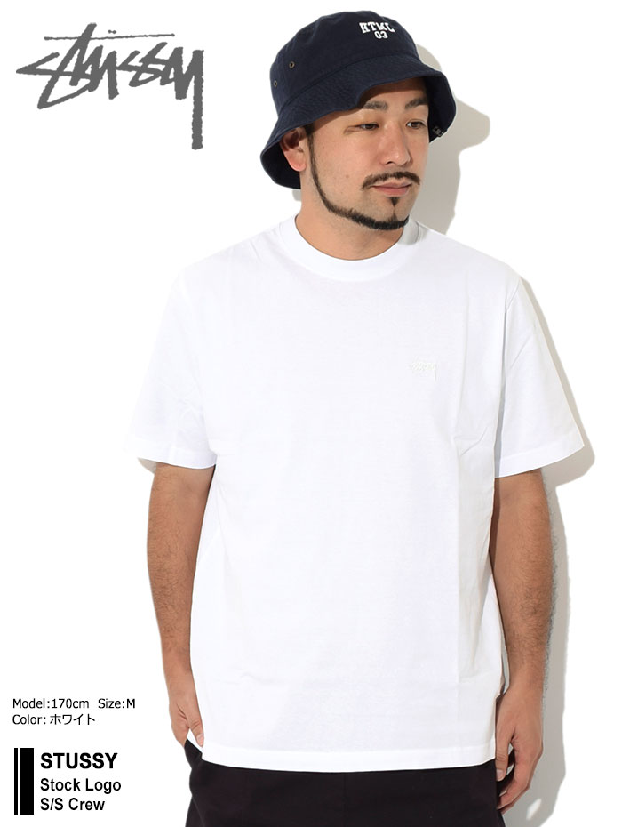 ステューシー カットソー 半袖 STUSSY メンズ Stock Logo ( stussy